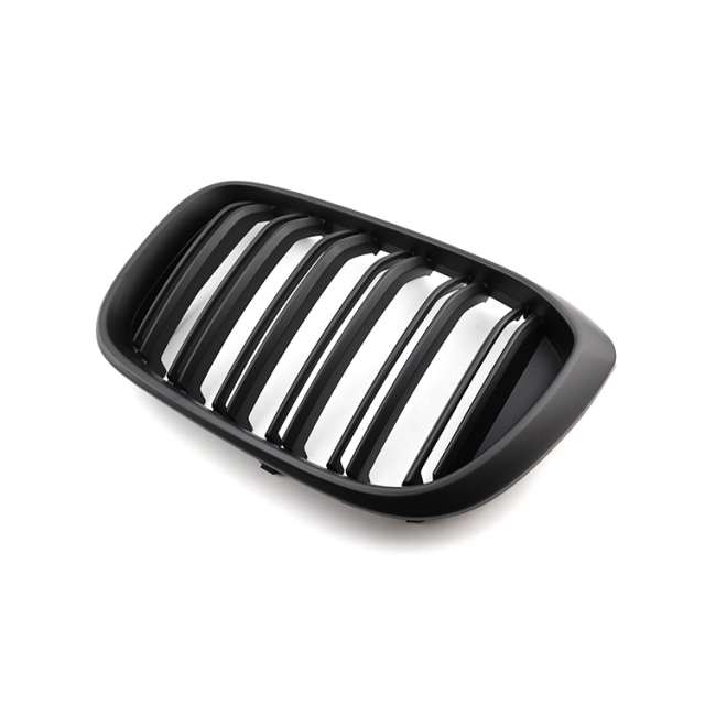 Automotive Double Slat Matte Black Polish Front Bumper Radiator Grille Car Front Grille for BMW X3 X4 Series G01 G08 2017-IN,www.hongyangcorp.com,Automotive Double Slat Matte Black Polish Front Bumper Radiator Grille Car Front Grille for BMW X3 X4 Series G01 G08 2017-IN