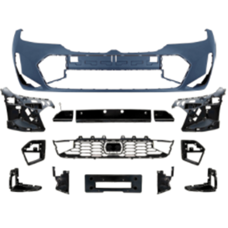 Auto Spare Parts Car Bodykit  Front Bumper Assy for BMW 3 Series G20 G28 Modified to M-Tech 2023 2024