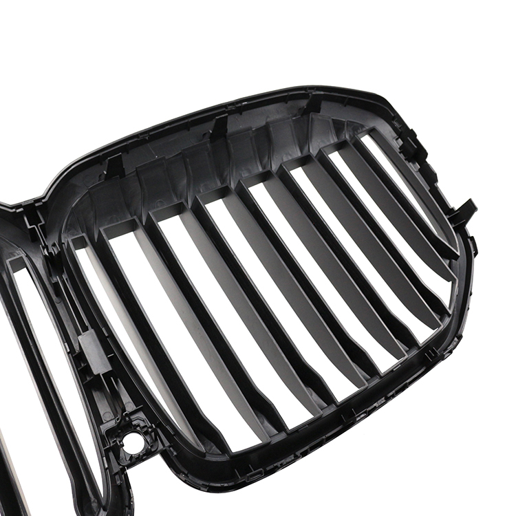 Automotive Gloss Black Single Slat Front Bumper Mesh Guard Grille Car Front Grille for BMW Series X7 G07 2019,www.hongyangcorp.com,Automotive Gloss Black Single Slat Front Bumper Mesh Guard Grille Car Front Grille for BMW Series X7 G07 2019