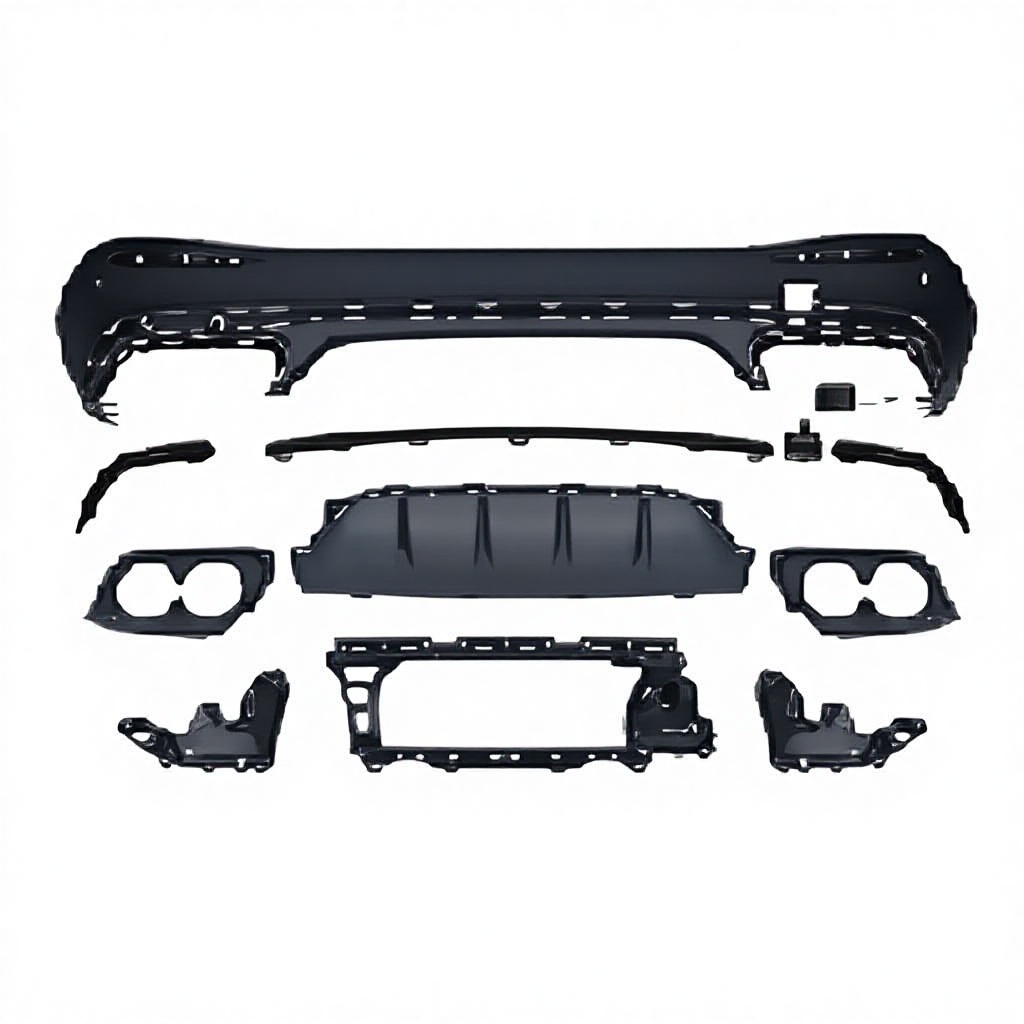 High Quality PP Body Kits for Mercedes Benz GLS Class X167 Facelift Kit Upgrade to GLC63 AMG Old to New Body Kit,www.hongyangcorp.com,High Quality PP Body Kits for Mercedes Benz GLS Class X167 Facelift Kit Upgrade to GLC63 AMG Old to New Body Kit