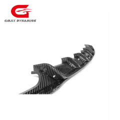 Body Kit for Cars Carbon Fiber Look Rear Diffuser for BMW 3 Series F30/F35 M3 Rear Bumper Diffuser Spoiler with LED Style