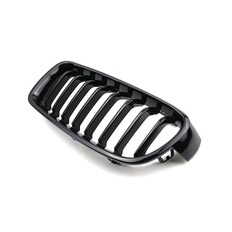 Gloss Black Single Slat Front Bumper Mesh Upgrade Shutter Radiator Grille Car Front Grille Fit for BMW Series 3 F30 2012,www.hongyangcorp.com,Gloss Black Single Slat Front Bumper Mesh Upgrade Shutter Radiator Grille Car Front Grille Fit for BMW Series 3 F30 2012