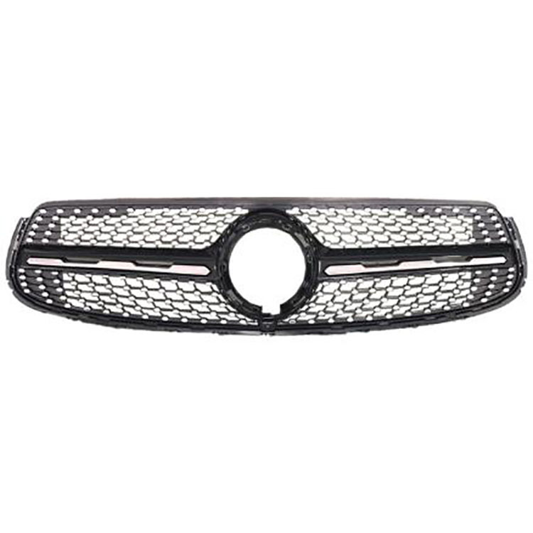 New Luxury Design Car Accessories Diamond/GTR Black Car Front Bumper Grilles for Mercedes Benz Class GLC X253 Sports 2020-IN,www.hongyangcorp.com,New Luxury Design Car Accessories Diamond/GTR Black Car Front Bumper Grilles for Mercedes Benz Class GLC X253 Sports 2020-IN