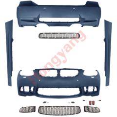 Car Body Kit Rear Bumper Front Bumper for BMW 3Series E92 Modified to M3 2010-2013 All Mesh Style
