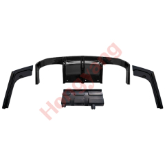 Car Bumper Rear Diffuser for BMW 4 Series F32 F33 F36 Upgrade to M4 2014-2019 Universal for F30-M3 A.Gloss Black/B.Carbon Look,www.hongyangcorp.com,Car Bumper Rear Diffuser for BMW 4 Series F32 F33 F36 Upgrade to M4 2014-2019 Universal for F30-M3 A.Gloss Black/B.Carbon Look