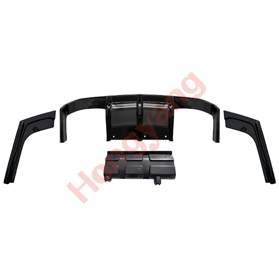 Car Bumper Rear Diffuser for BMW 4 Series F32 F33 F36 Upgrade to M4 2014-2019 Universal for F30-M3 A.Gloss Black/B.Carbon Look,www.hongyangcorp.com,Car Bumper Rear Diffuser for BMW 4 Series F32 F33 F36 Upgrade to M4 2014-2019 Universal for F30-M3 A.Gloss Black/B.Carbon Look