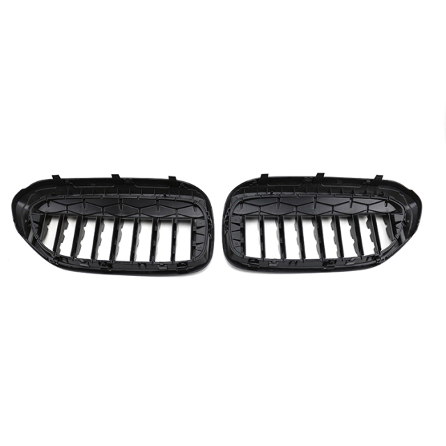 Auto Parts Kit Diamond All Black Repair Front Bumper Mesh Grille Car Front Grille Fit for BMW 5 Series G30 G38 2018-2020,www.hongyangcorp.com,Auto Parts Kit Diamond All Black Repair Front Bumper Mesh Grille Car Front Grille Fit for BMW 5 Series G30 G38 2018-2020