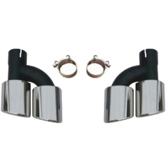 Car Auto Spare Parts Bodykit Exhaust Pipe for Audi A4 Upgrade to S4 Black or Silver 2021 2022 2023 2024,www.hongyangcorp.com,Car Auto Spare Parts Bodykit Exhaust Pipe for Audi A4 Upgrade to S4 Black or Silver 2021 2022 2023 2024