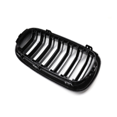 Auto Modified Carbon Look Dual Slat Repair Front Bumper Mesh Grille Car Front Grille Fit for BMW Series X5 F15 2013-2018,www.hongyangcorp.com,Auto Modified Carbon Look Dual Slat Repair Front Bumper Mesh Grille Car Front Grille Fit for BMW Series X5 F15 2013-2018