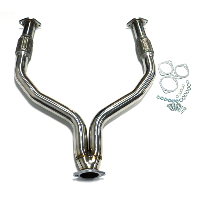 Auto Parts Stainless Steel Rear Bumper Car Exhaust Y-Pipe for Infiniti G37X/Q50 2012-2022,www.hongyangcorp.com,Auto Parts Stainless Steel Rear Bumper Car Exhaust Y-Pipe for Infiniti G37X/Q50 2012-2022