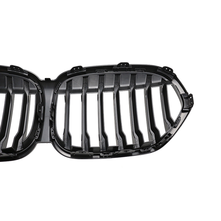 Auto Parts Carbon Look Single Slat Front Bumper Mesh Radiator Grille Car Front Grille Fit for BMW Series X1 F49 2016