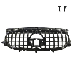 Black Silver GT Car Bumper Grille for Mercedes Benz GLA Class H247 2020  Front Grille Regular and Sports Style,www.hongyangcorp.com,Black Silver GT Car Bumper Grille for Mercedes Benz GLA Class H247 2020  Front Grille Regular and Sports Style