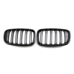 Matte Black Dual Slat