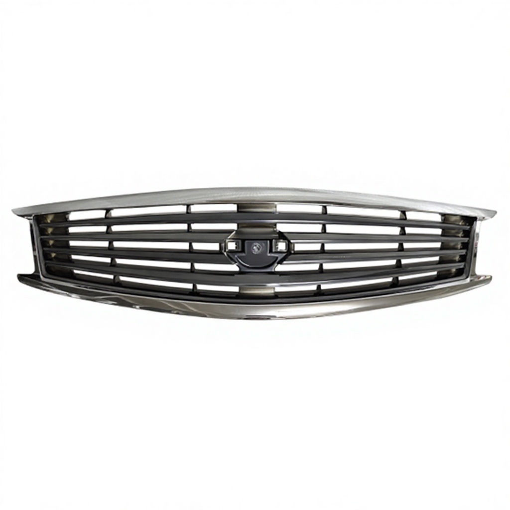 Custom High Quality Gloss Gray and Chromed Frame Car Front Mesh Grill for Infiniti G25 2011-2012 G35 G37 2007-2013 62310-1NF1A,www.hongyangcorp.com,Custom High Quality Gloss Gray and Chromed Frame Car Front Mesh Grill for Infiniti G25 2011-2012 G35 G37 2007-2013 62310-1NF1A