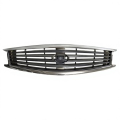 Custom High Quality Gloss Gray and Chromed Frame Car Front Mesh Grill for Infiniti G25 2011-2012 G35 G37 2007-2013 62310-1NF1A,www.hongyangcorp.com,Custom High Quality Gloss Gray and Chromed Frame Car Front Mesh Grill for Infiniti G25 2011-2012 G35 G37 2007-2013 62310-1NF1A