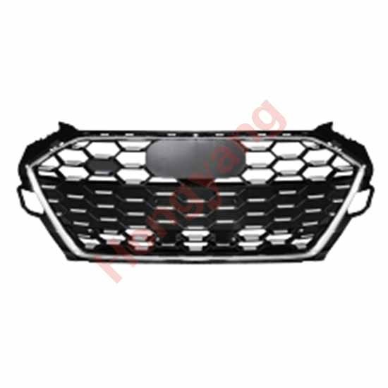 Car Auto Spare Parts Bodykit Grille for Audi A4 Upgrade to RS4 Silver 2021+ 2022 2023 2024,www.hongyangcorp.com,Car Auto Spare Parts Bodykit Grille for Audi A4 Upgrade to RS4 Silver 2021+ 2022 2023 2024