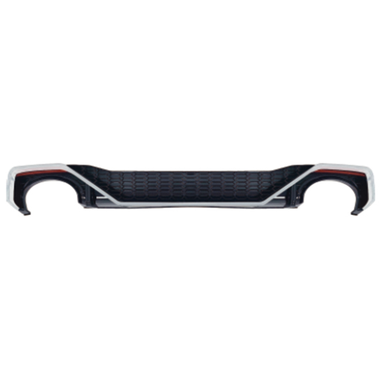 Car Auto Spare Parts Bodykit Rear Diffuser for Audi A7 Upgrade to RS7 (00-00) Honeyconb/Silver 2019 2020 2021 2022 2023