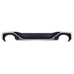 Car Auto Spare Parts Bodykit Rear Diffuser for Audi A7 Upgrade to RS7 (00-00) Honeyconb/Silver 2019 2020 2021 2022 2023