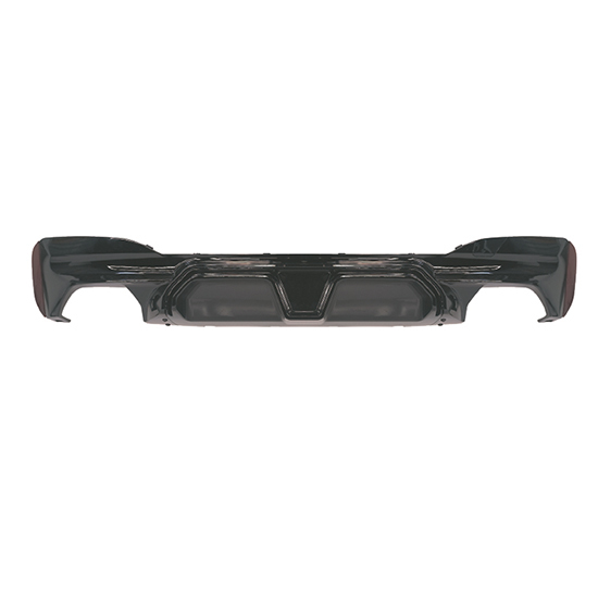 Auto Parts Car Rear Diffuser Without Lamp for BMW 5 Series G30 G38 Upgrade to M5 2018-2023 A.Gloss Black/B.Carbon Look