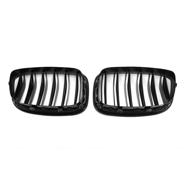 Gloss Black Double Slat Repair Front Bumper Mesh Radiator Guard Grille Car Front Grille Fit for BMW 5 Series F07 GT 2009-2016,www.hongyangcorp.com,Gloss Black Double Slat Repair Front Bumper Mesh Radiator Guard Grille Car Front Grille Fit for BMW 5 Series F07 GT 2009-2016