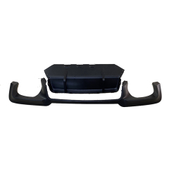 Black M5 Rear Bumper Rear Diffuser Lip for BMW 5 Series  F10 2010-2016 Rear Diffuser