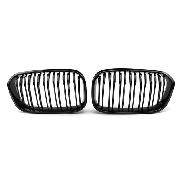 Double Slat Gloss Black