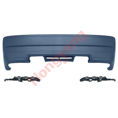 Auto Spare Parts Car Rear Bumper Assy Body Kits for BMW 3 Series E46 Modified to M3 1998-2004