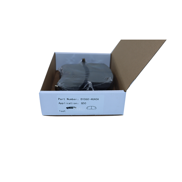 Factory Wholesale Hot Sale Auto Parts Rear Front Alex Ceramic Car Brake Pads for Infiniti Q50 D1060-4GA0A Car Accessories