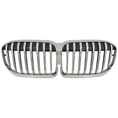 Auto Spare Parts Car Front Bumper Grille Silver Bodykit for BMW 7 Series G11 G12 2019-2022 Silver&Black