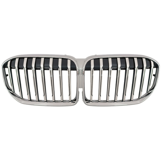 Auto Spare Parts Car Front Bumper Grille Silver Bodykit for BMW 7 Series G11 G12 2019-2022 Silver&Black