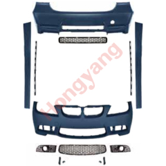 Car Modified Body Kit Rear Diffuser Mirror Cover Fog Lamp for BMW 3Series E90 Modified to M3 2005-2008 With Fog Lamp Hole Style