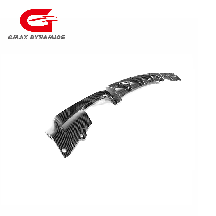 Body Kit for Cars Carbon Fiber Look Rear Diffuser for BMW 3 Series F30/F35 M3 Rear Bumper Diffuser Spoiler with LED Style