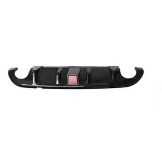 Auto Accessories Car Rear Bumper Rear Diffuser with Light Gloss Black for Infiniti Q50 2014-2017 Rear Diffuser with Light