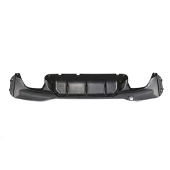 Black M5 Rear Bumper Diffuser Lip Fit for BMW 5 Series G30 2017+ Rear Diffuser