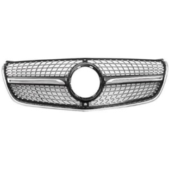 Auto Parts Bumper Front Grille Diamond Style Mesh Replacement Car Gille for Mercedes-Benz  Class V  V260  2016-2020,www.hongyangcorp.com,Auto Parts Bumper Front Grille Diamond Style Mesh Replacement Car Gille for Mercedes-Benz  Class V  V260  2016-2020