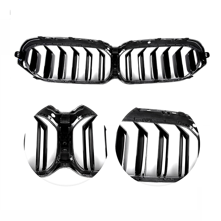 Wholesale Carbon Look Single Slat Front Bumper Mesh Guard Grille Car Front Grille Fit for BMW Series 5 G30 2020