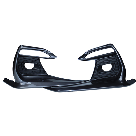 Accessories Fog Lamp Case Car Fog Lamp Bezel for Infiniti Q50 2018-2024 Sport Left/Right 62257-6HJ0A / 62256-6HJ0A