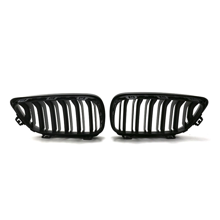 Car Auto Part Matte Black Dual Slat Front Bumper Mesh Grille Car Front Grille Fit for BMW Series 2 F22 F23 2014,www.hongyangcorp.com,Car Auto Part Matte Black Dual Slat Front Bumper Mesh Grille Car Front Grille Fit for BMW Series 2 F22 F23 2014