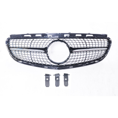 Hot Sale  Diamond Style Black Front Bumper Grille for Mercedes Benz E Class W212 2014-2016 Front Grille,www.hongyangcorp.com,Hot Sale  Diamond Style Black Front Bumper Grille for Mercedes Benz E Class W212 2014-2016 Front Grille