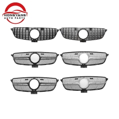 Car Exterior Accessories Bumper Grille Original/GTR/Diamond for Mercedes Benz Class GLK X204 GLE W166 W167,www.hongyangcorp.com,Car Exterior Accessories Bumper Grille Original/GTR/Diamond for Mercedes Benz Class GLK X204 GLE W166 W167