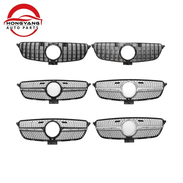 Car Exterior Accessories Bumper Grille Original/GTR/Diamond for Mercedes Benz Class GLK X204 GLE W166 W167,www.hongyangcorp.com,Car Exterior Accessories Bumper Grille Original/GTR/Diamond for Mercedes Benz Class GLK X204 GLE W166 W167