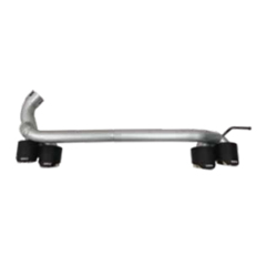 Car Auto Spare Parts Rear Bumper Assy Bodykit Exhaust Pipe for BMW 2 Series F22 Modified to M2CS 2014-2019 Carbon Fiber