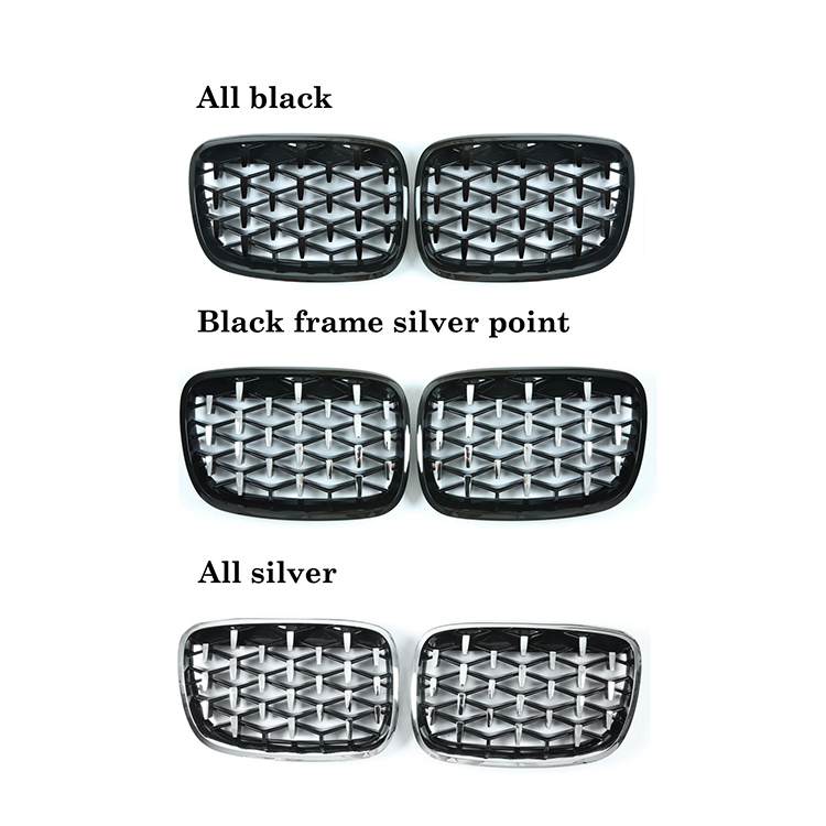 Auto Parts Diamond Black Restoration OEM Front Bumper Mesh Grille Car Front Grille Fit for BMW X5 X6 Series E70 E71 2007-2013,www.hongyangcorp.com,Auto Parts Diamond Black Restoration OEM Front Bumper Mesh Grille Car Front Grille Fit for BMW X5 X6 Series E70 E71 2007-2013