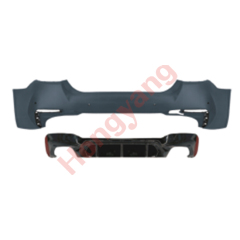 Auto Spare Parts Car Rear Bumper Assy Bodykit for BMW 5Series F10 F18 2011-2017 Modified to G30 G38 M5 2021-2023