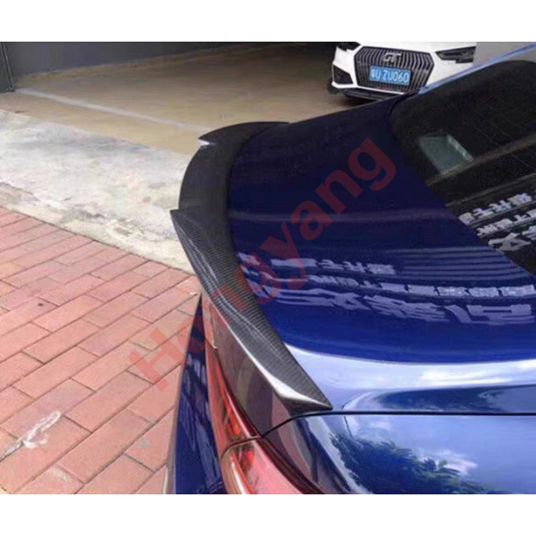 Auto Parts Car Rear Bumper Car Spoiler Spoiler for Infiniti Q50/Q50L 2018-2022 Spoiler Black/Carbon Look