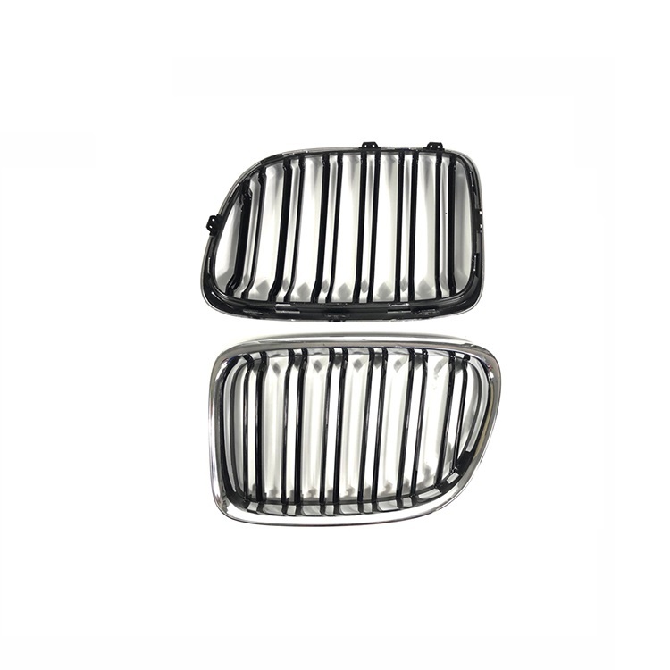 Other Exterior Accessories Factory Directly Car Grill Auto Front Bumper Grille for BMW X1 E84 2009-2016 Double Slat Chrome
