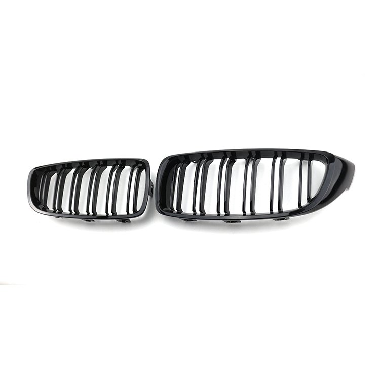 Wholesale Car Parts Gloss Black Dual Slat Front Bumper Mesh Radiator Grille Car Front Grille Fit for BMW F32 2013-2022,www.hongyangcorp.com,Wholesale Car Parts Gloss Black Dual Slat Front Bumper Mesh Radiator Grille Car Front Grille Fit for BMW F32 2013-2022