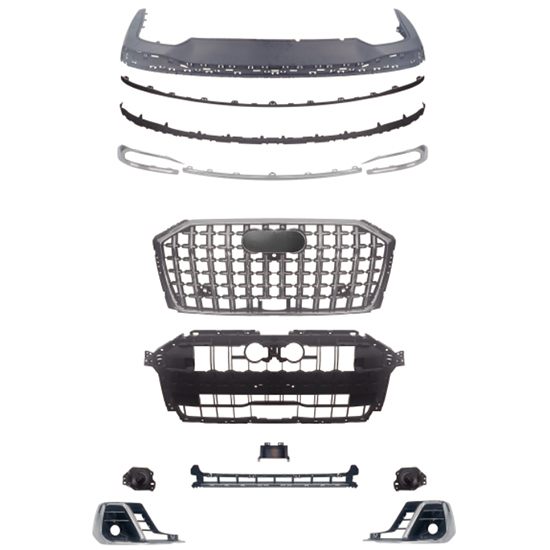 Car Auto Spare Parts Bodykit Grille Exhaust Pipe for Audi A8 D5PA-(2018-2022) Upgrade to A8-Horch(2023+)