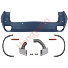Car Auto Spare Parts Front Bumper Assy Grille Front Lip Spoiler Bodykit for BMW X5 Series F15 Modified to M-Tech 2013-2018,www.hongyangcorp.com,Car Auto Spare Parts Front Bumper Assy Grille Front Lip Spoiler Bodykit for BMW X5 Series F15 Modified to M-Tech 2013-2018
