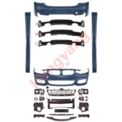 Auto Spare Parts Car Front Bumper Assy Grille Rear Diffuser Bodykit for BMW 4 Series F32 F33 F36 Modified to M-Tech 2014-2019